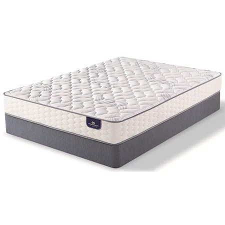 King Firm Innerspring Mattress and 5" StabL-Base® Low Profile Foundation